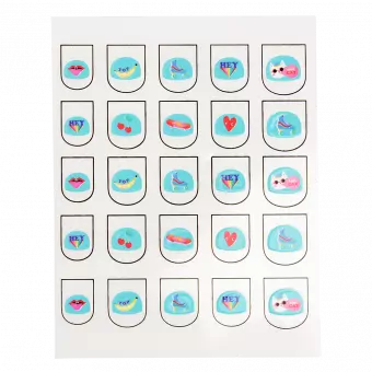 Top Banana Nail Stickers