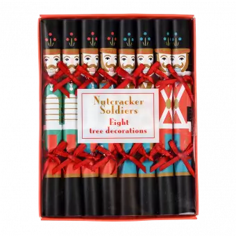 Nutcracker Soldier Mini Christmas Tree Decorations 