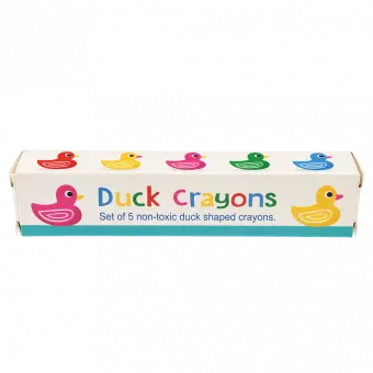 Set Of 5 Duck Crayons
