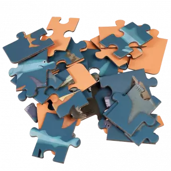 Sharks 24 Piece Mini Puzzle