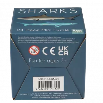 Sharks 24 Piece Mini Puzzle