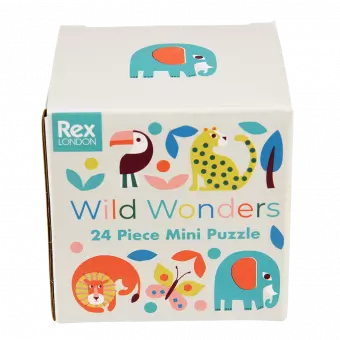 wild wonders 24 piece mini puzzle