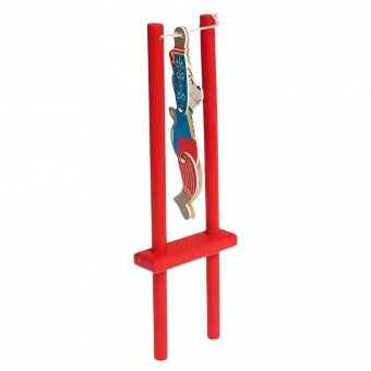 Sideshow Monkey Wooden Acrobatic Toy