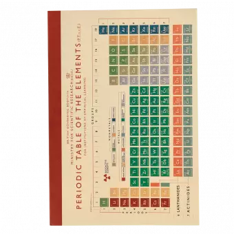 Periodic Table A5 Notebook