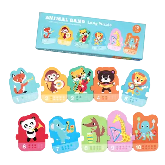 animal band long puzzle (1 metre)