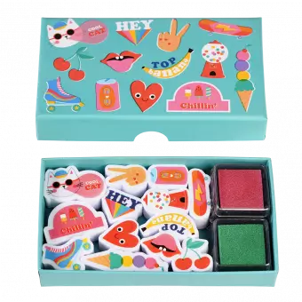 Top Banana Set Of Mini Stamps