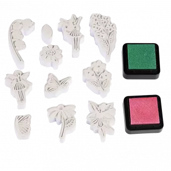 Fairies In The Garden Set Of Mini Stamps