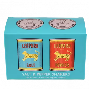 Leopard Salt And Pepper Shakers