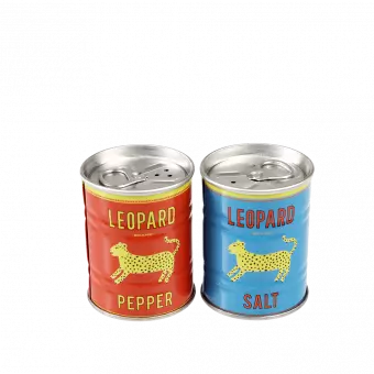 Leopard Salt And Pepper Shakers