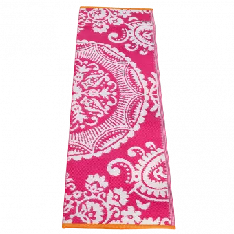 Pink Recycled Floor Mat 180x120cm