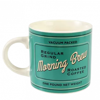 Morning Brew Vintage Coffee Mug