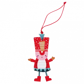 Wooden Soldier Christmas Decoration