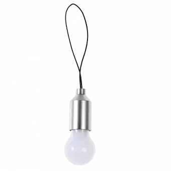 Spirit Of Adventure Light Bulb Keyring-Silver