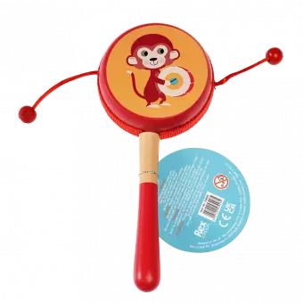 Animal Band Rattle Drum