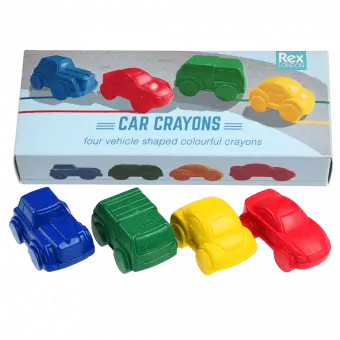 Road Trip Car Crayons 