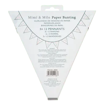 Mimi And Milo Paper Bunting