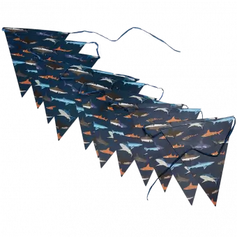 Sharks Paper Bunting