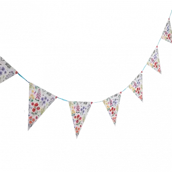 Wild Flowers Paper Bunting