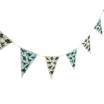 Prehistoric Land Paper Bunting