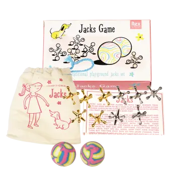 Traditional Jacks Playground Game