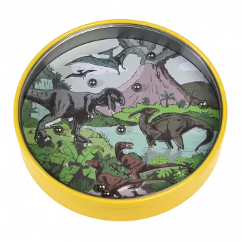 Prehistoric Land Dinosaur Tin Tilt Puzzle