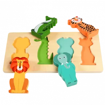 Colourful Creatures Wooden Puzzle