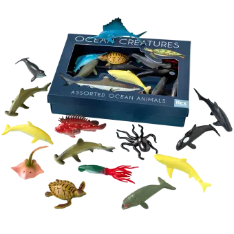 Ocean creatures box of 16