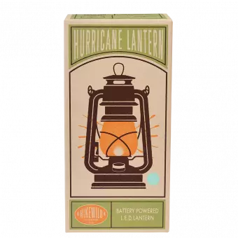 Aqua Led Hurricane Lantern