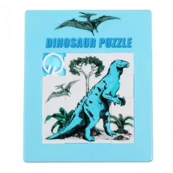 Prehistoric Land Dinosaur Slide Puzzle