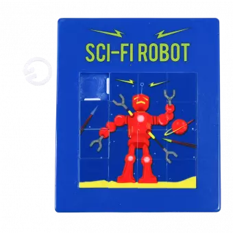 Sci-Fi Robot Slide Puzzle