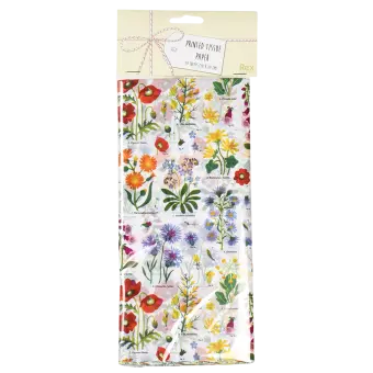Wild flowers tissue papers