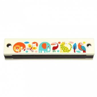 Wild Wonders Wooden Harmonica