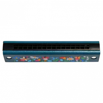 Fairies in the Garden Wooden Harmonica