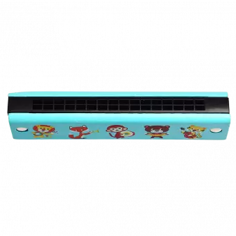 Animal Band Wooden Harmonica