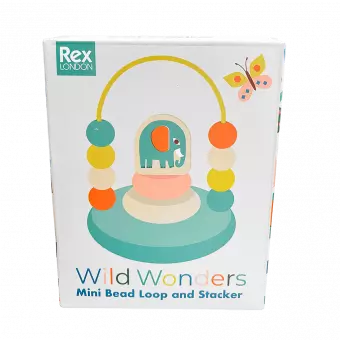 Wild Wonders Mini Bead Loop And Stacker Toy