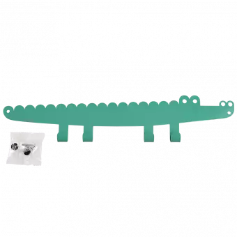 Crocodile Metal Wall Hanger