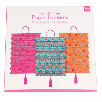 Decorative Paper Lanterns (set Of 3)