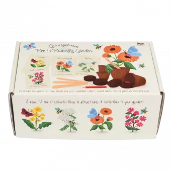Wonders Of Nature Bee And Butterfly Garden Seed Kit
