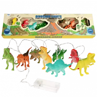 Prehistoric Land String Of Dinosaur Lights