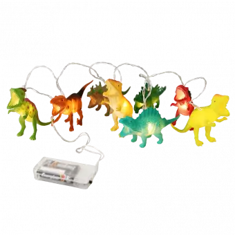 Prehistoric Land String Of Dinosaur Lights