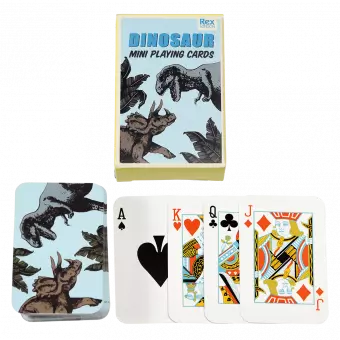 Prehistoric Land Mini Playing Cards