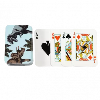 Prehistoric Land Mini Playing Cards