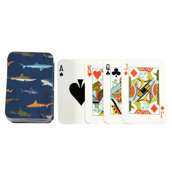 Sharks Mini Playing Cards