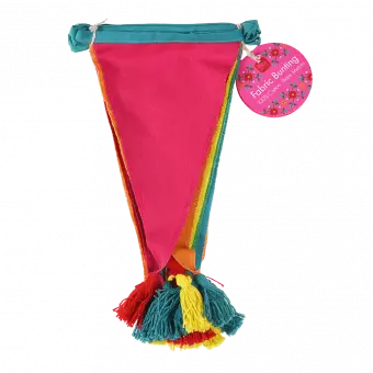 Colourful Tasselled Cotton Bunting
