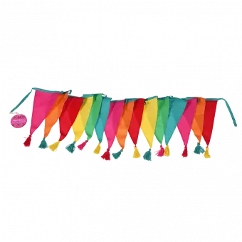Colourful Tasselled Cotton Bunting