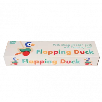 Wooden Push Along Duck