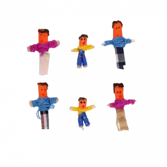 Mini Worry People In A Box