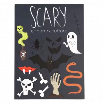 Temporary Tattoos - Scary