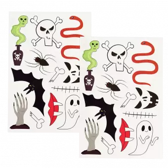Temporary Tattoos - Scary