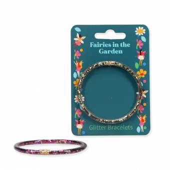Glitter Bracelets - Fairies In The Garden (set Of Two)